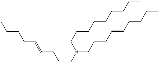 N-Nonyldi(4-nonenyl)amine Struktur