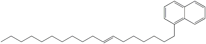 1-(7-Octadecenyl)naphthalene Struktur