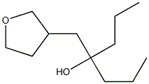 1-Propyl-1-[(tetrahydrofuran)-3-ylmethyl]-1-butanol Struktur