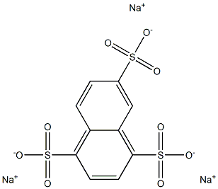 1,4,6-Naphthalenetrisulfonic acid trisodium salt Struktur