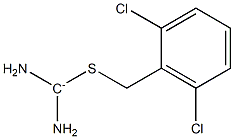 Diamino[(2,6-dichlorophenylmethyl)thio]methylium Struktur