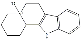 1,2,3,4,6,7,12,12b-Octahydroindolo[2,3-a]quinolizine 5-oxide Struktur