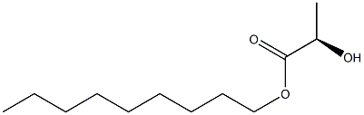 [R,(+)]-2-Hydroxypropionic acid nonyl ester Struktur