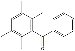 2,3,5,6-Tetramethylbenzophenone Struktur