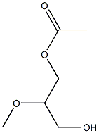 1-O-Acetyl-2-O-methyl-L-glycerol Struktur