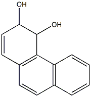 3,4-Dihydro-3,4-phenanthrenediol Struktur