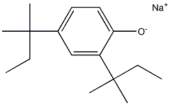 Sodium 2,4-di-tert-pentylphenolate Struktur