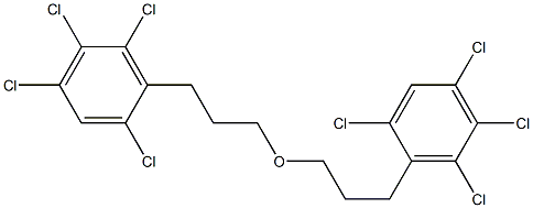 2,4,5,6-Tetrachlorophenylpropyl ether Struktur