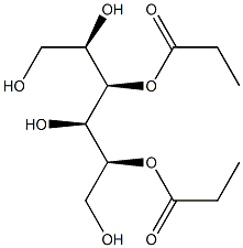 D-Glucitol 2,4-dipropionate Struktur