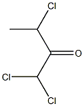 1,1,3-Trichloro-2-butanone Struktur