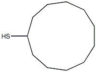 Cycloundecanethiol Struktur