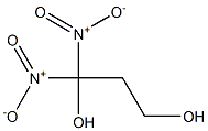 1,1-Dinitro-1,3-propanediol Structure