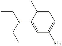 3-(Diethylamino)-4-methylaniline Struktur