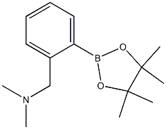 4,4,5,5-Tetramethyl-2-[2-(dimethylaminomethyl)phenyl]-1,3,2-dioxaborolane Struktur