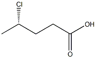 [S,(+)]-4-Chlorovaleric acid Struktur