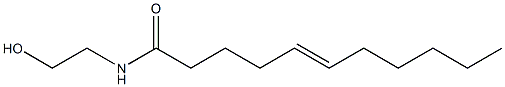 N-(2-Hydroxyethyl)-5-undecenamide Struktur