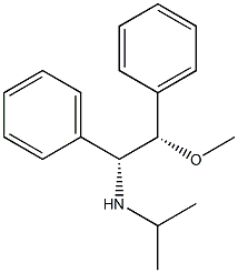 (1R,2S)-1,2-Diphenyl-N-isopropyl-2-methoxyethan-1-amine Struktur