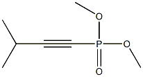 3-Methyl-1-butynylphosphonic acid dimethyl ester Struktur