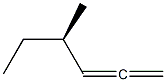 [R,(-)]-4-Methyl-1,2-hexadiene Struktur