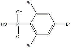 2,4,6-Tribromophenylphosphonic acid Struktur