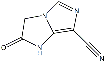 2,3-Dihydro-2-oxo-1H-imidazo[1,5-a]imidazole-7-carbonitrile Struktur