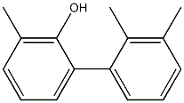 6-Methyl-2-(2,3-dimethylphenyl)phenol Struktur