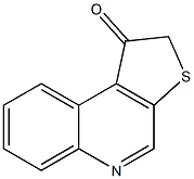 Thieno[2,3-c]quinoline 1-oxide Struktur