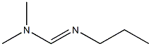 N,N-Dimethyl-N'-propylformamidine Struktur