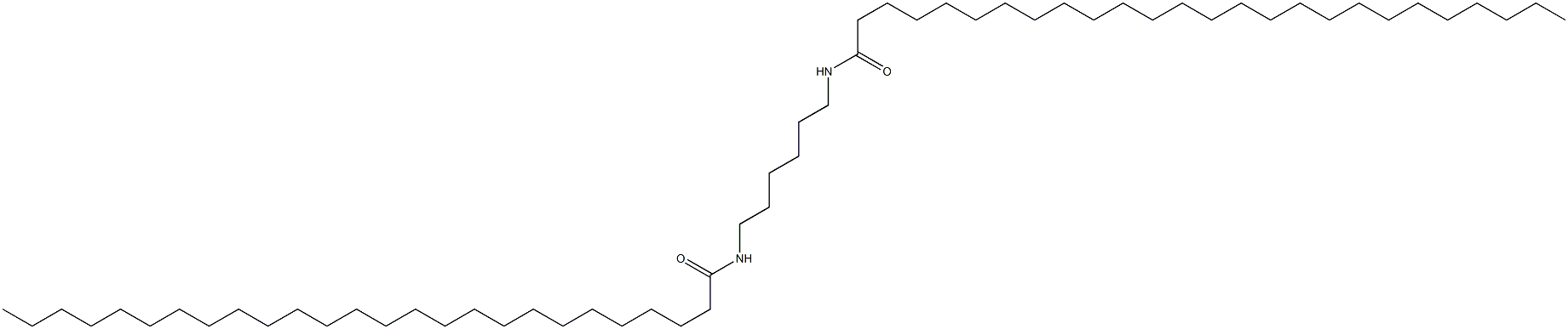 N,N'-(1,6-Hexanediyl)bis(hexacosanamide) Struktur