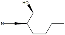 (2S,3S)-2-Butyl-3-hydroxybutanenitrile Struktur