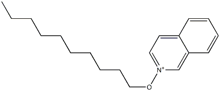 2-Decyloxyisoquinolinium Struktur