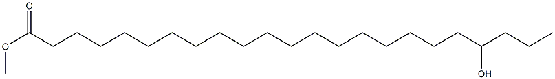 20-Hydroxytricosanoic acid methyl ester Struktur