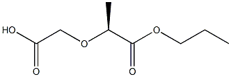 (-)-2-Methyl[(S)-oxydiacetic acid 1-ethyl 1'-methyl] ester Struktur