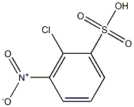 Nitrochlorobenzenesulfonic acid Struktur