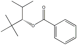 (-)-Benzoic acid (S)-2,2,4-trimethylpentane-3-yl ester Struktur