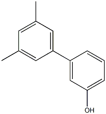 3-(3,5-Dimethylphenyl)phenol Struktur