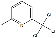 2-Methyl-6-(trichloromethyl)pyridine Struktur