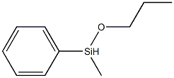 Methylphenylpropoxysilane Struktur