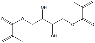 1,2,3,4-Butanetetrol 1,4-dimethacrylate Struktur