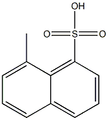 8-Methyl-1-naphthalenesulfonic acid Struktur