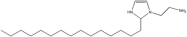 1-(2-Aminoethyl)-2-pentadecyl-4-imidazoline Struktur