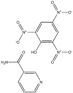 Nicotinamide picrate Struktur