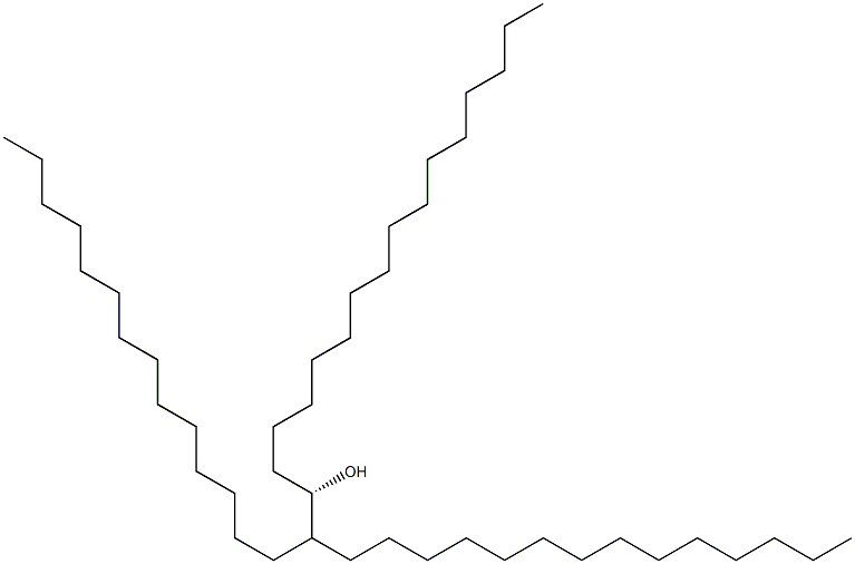 [16S,(-)]-15-Tetradecylhentriacontane-16-ol Struktur