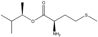 (R)-2-Amino-4-(methylthio)butanoic acid (R)-1,2-dimethylpropyl ester Struktur