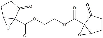 1,2-Ethanediylbis[1,5-epoxy-2-oxocyclopentane-1-carboxylate] Struktur