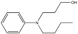 N-Butyl-N-(3-hydroxypropyl)aniline Struktur