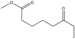 6-Oxooctanoic acid methyl ester Struktur