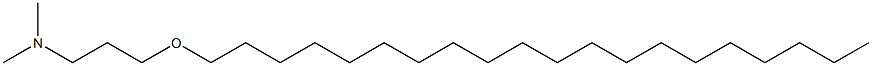 3-Icosyloxy-N,N-dimethyl-1-propanamine Struktur