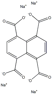 1,4,5,8-Naphthalenetetracarboxylic acid tetrasodium salt Struktur