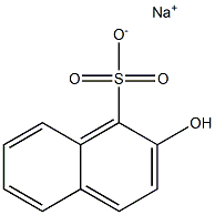 2-Naphthol sulfonic acid sodium salt Struktur